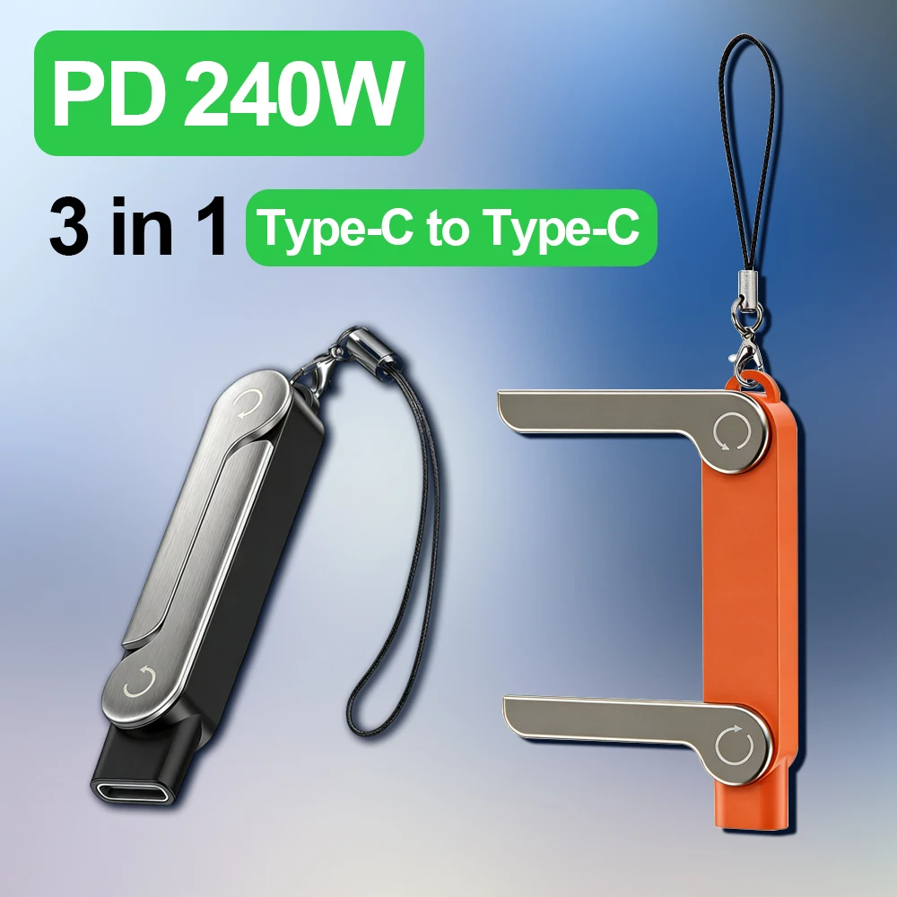 Desk Setup Stand - USB Type C Flat Charger Charging