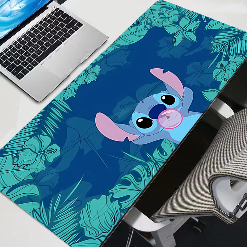 Desk Setup Gadgets - Stitch Large Gaming Accessories Mouse Pad