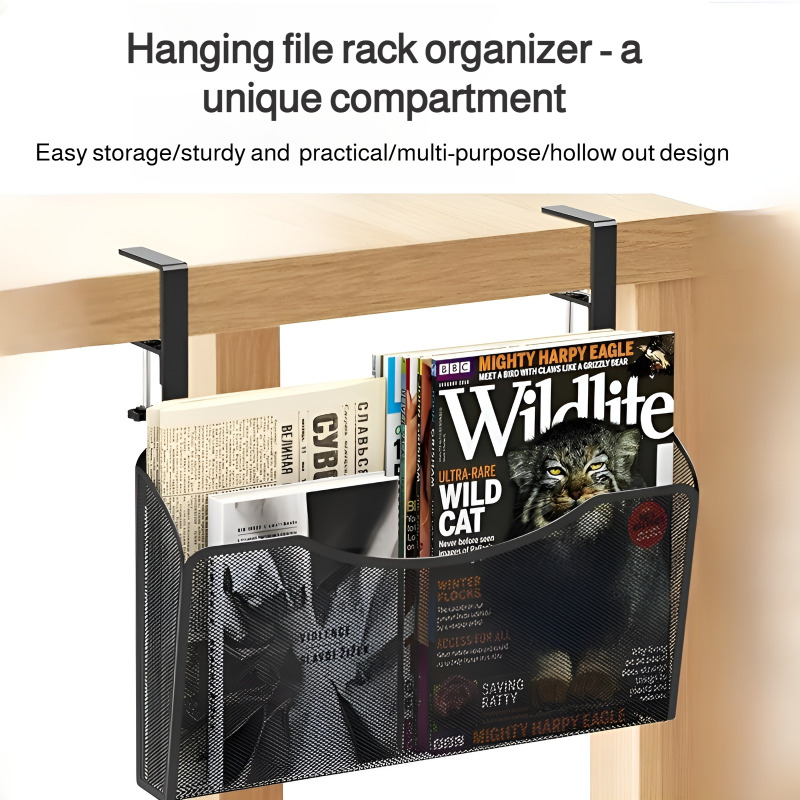 Your Desk Setup - Simple Clip-On Desk Organizer - Magazine