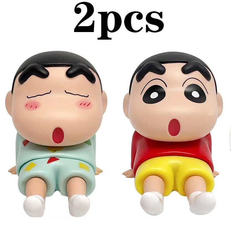 Desk Setup Table - Crayon Shin-Chan Figure Phone Stand Holder