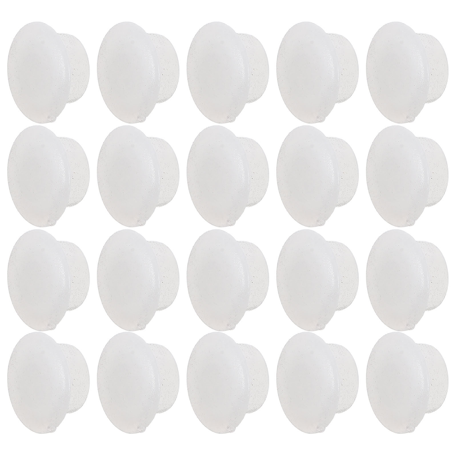 Desk Setup Shelves - 50Pcs Round Plastic Hole Plugs Nylon