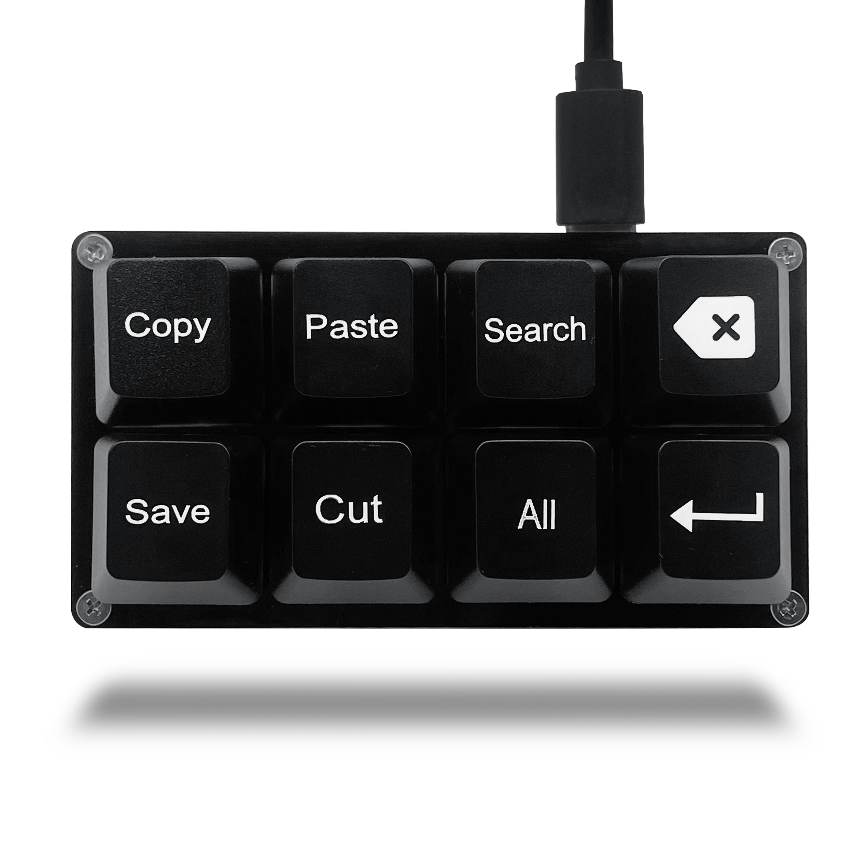 Desk Setup Programmer - 8 Keys Small Keypad Work Shortcut