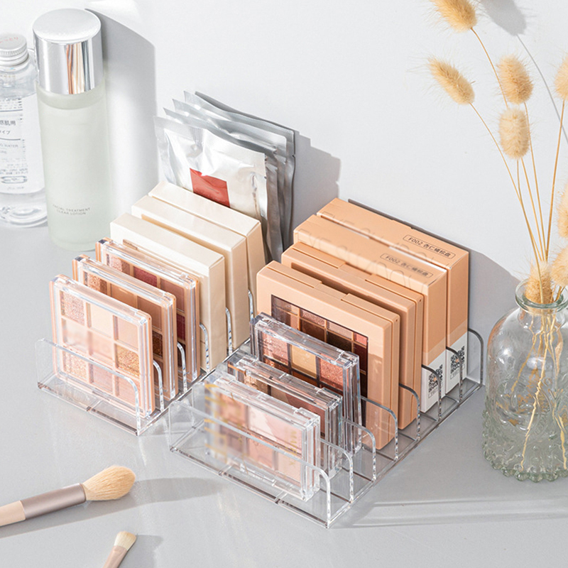 Desk Setup Shelves - 【Makeup Organizer Desktop Multi-cell Display Box