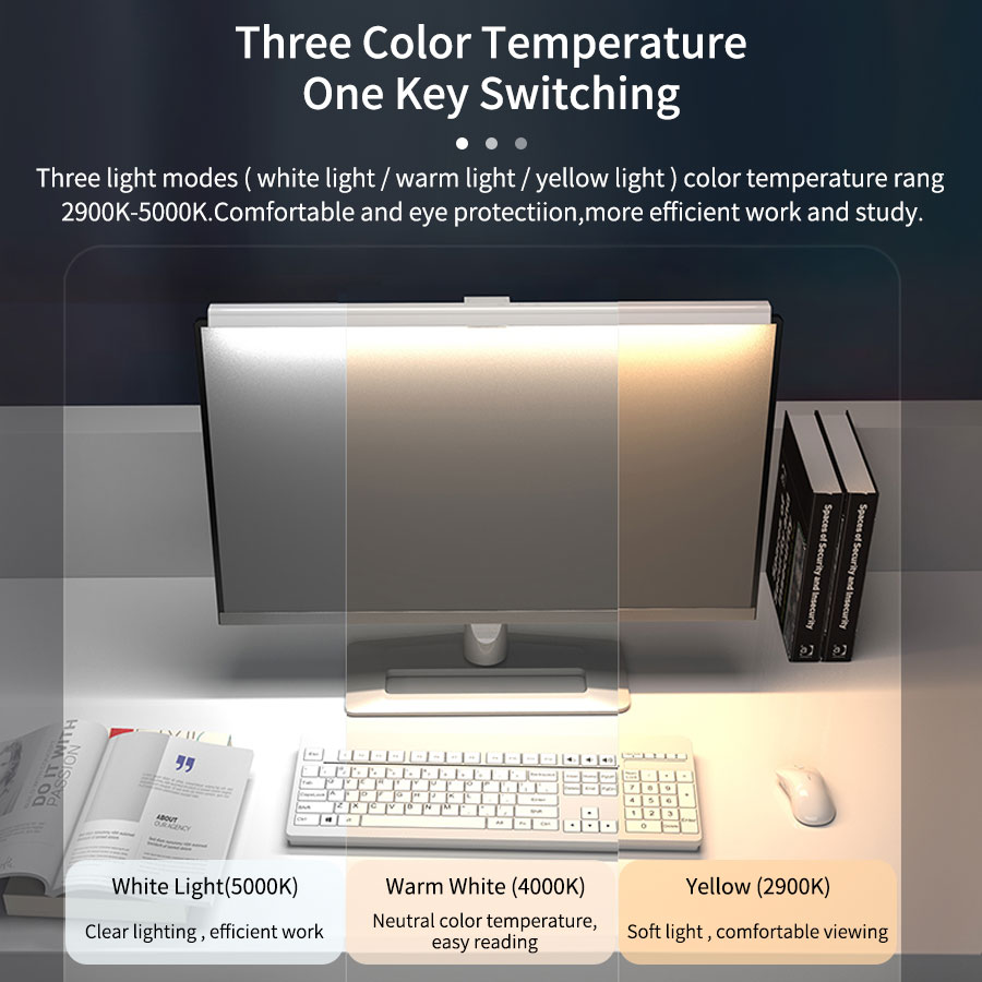 50cm Computer Monitor Light Ba - огляд і ціна Desk Setup Modern