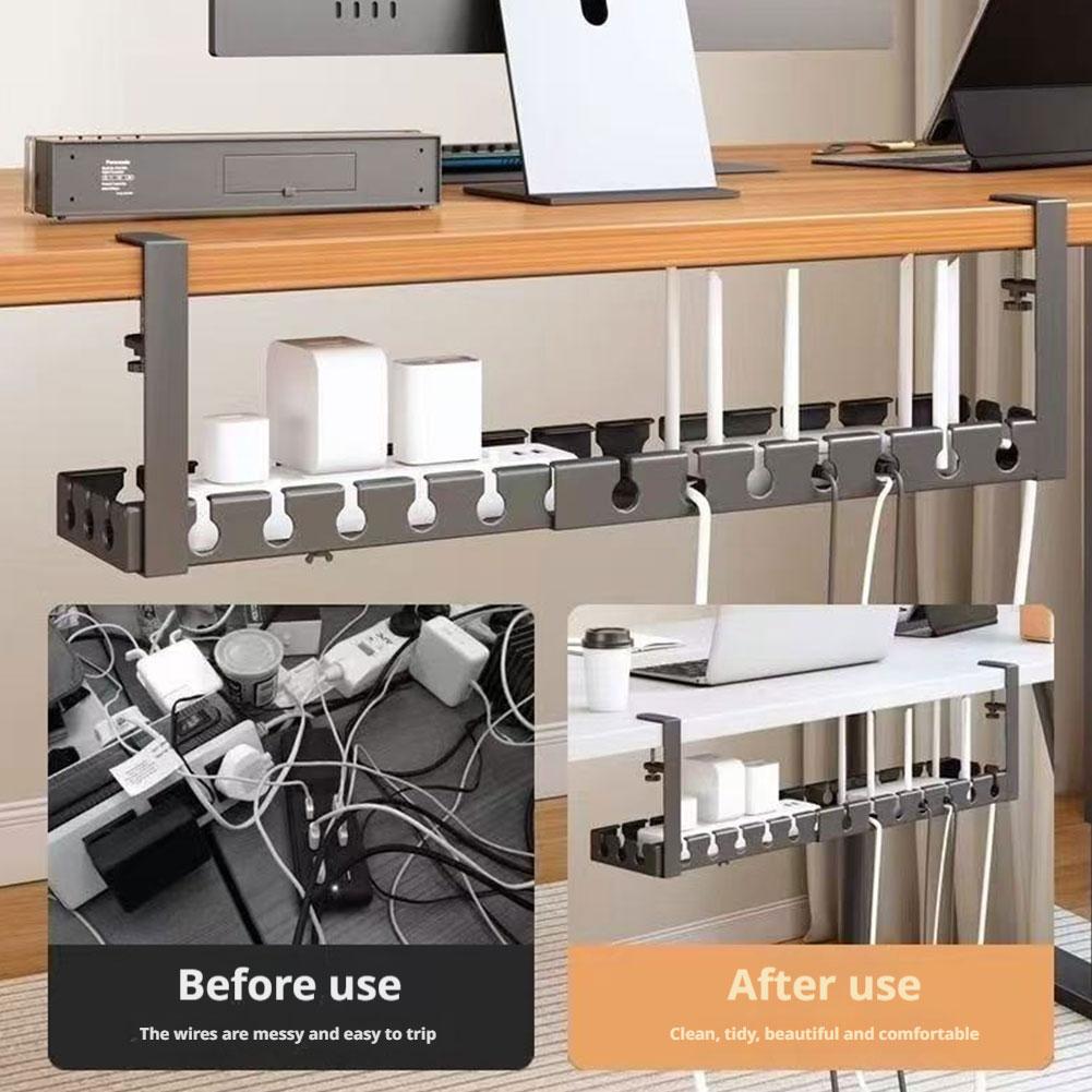 Extendable Under Desk Cable Ma - огляд і ціна Desk Setup Shelves