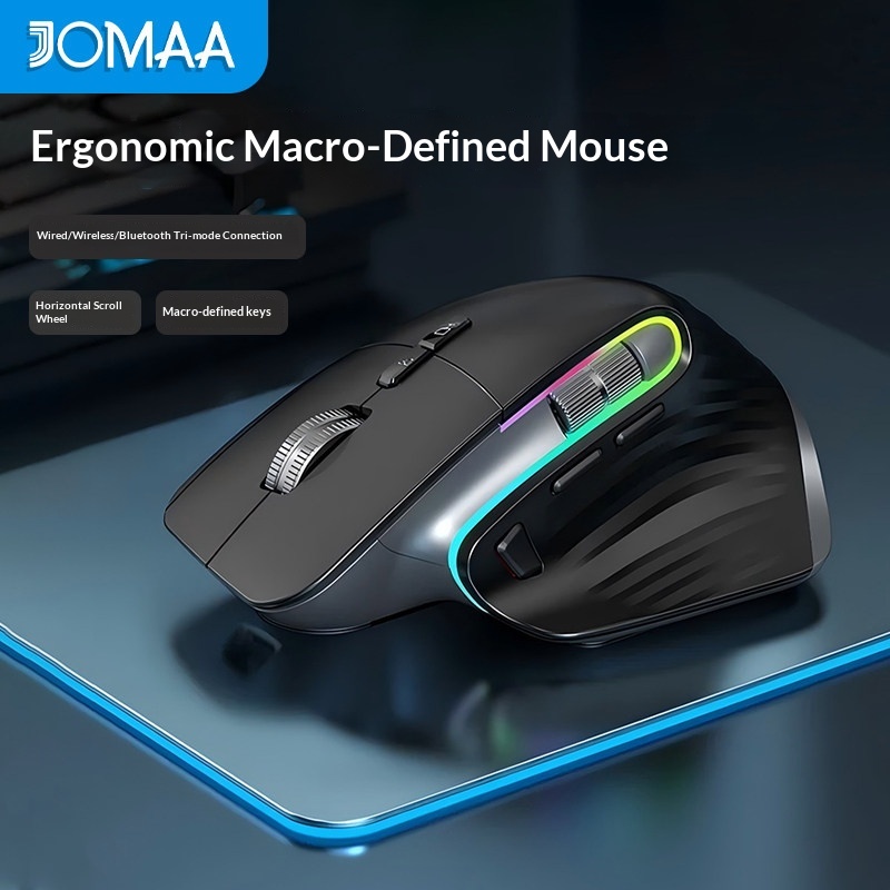 JOMAA Ergonomic Gaming Mouse T - огляд і ціна Desk Setup Programmer
