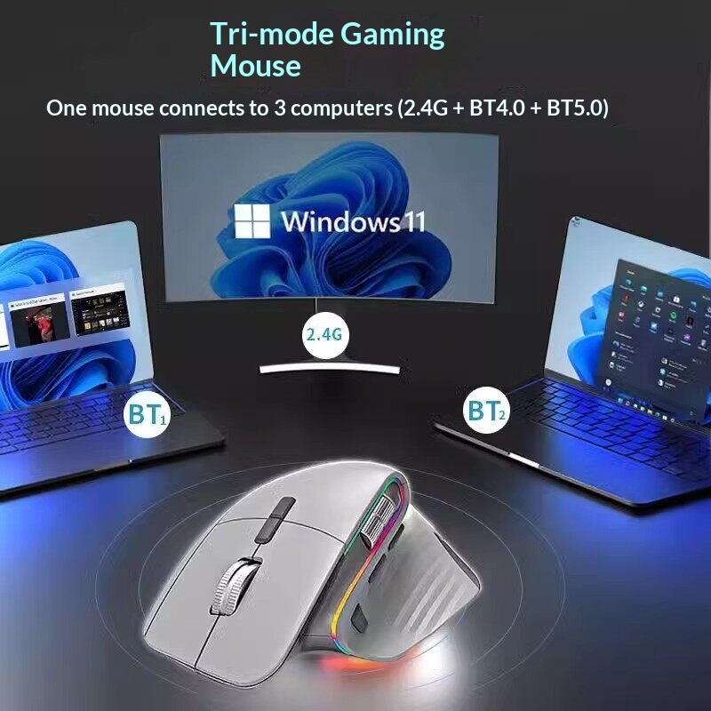 JOMAA Ergonomic Gaming Mouse T - огляд і ціна Desk Setup Programmer