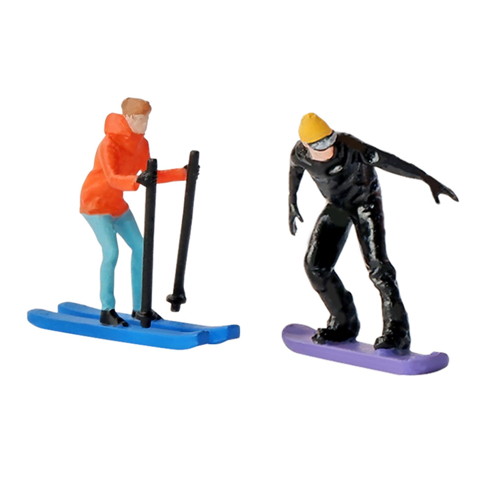 1/64 Scale Miniature Model Ski - огляд і ціна Desk Setup Modern