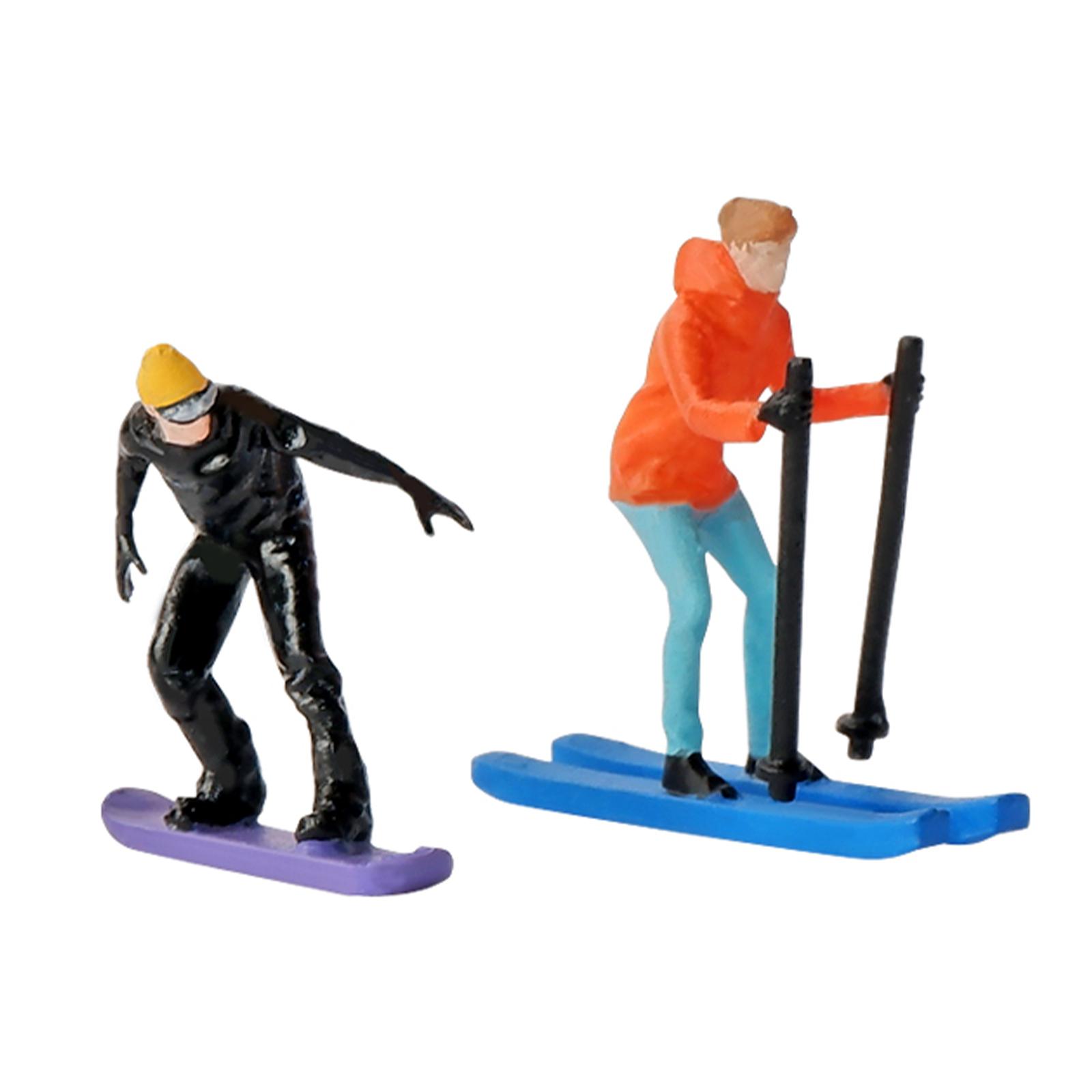 1/64 Scale Miniature Model Ski - огляд і ціна Desk Setup Modern