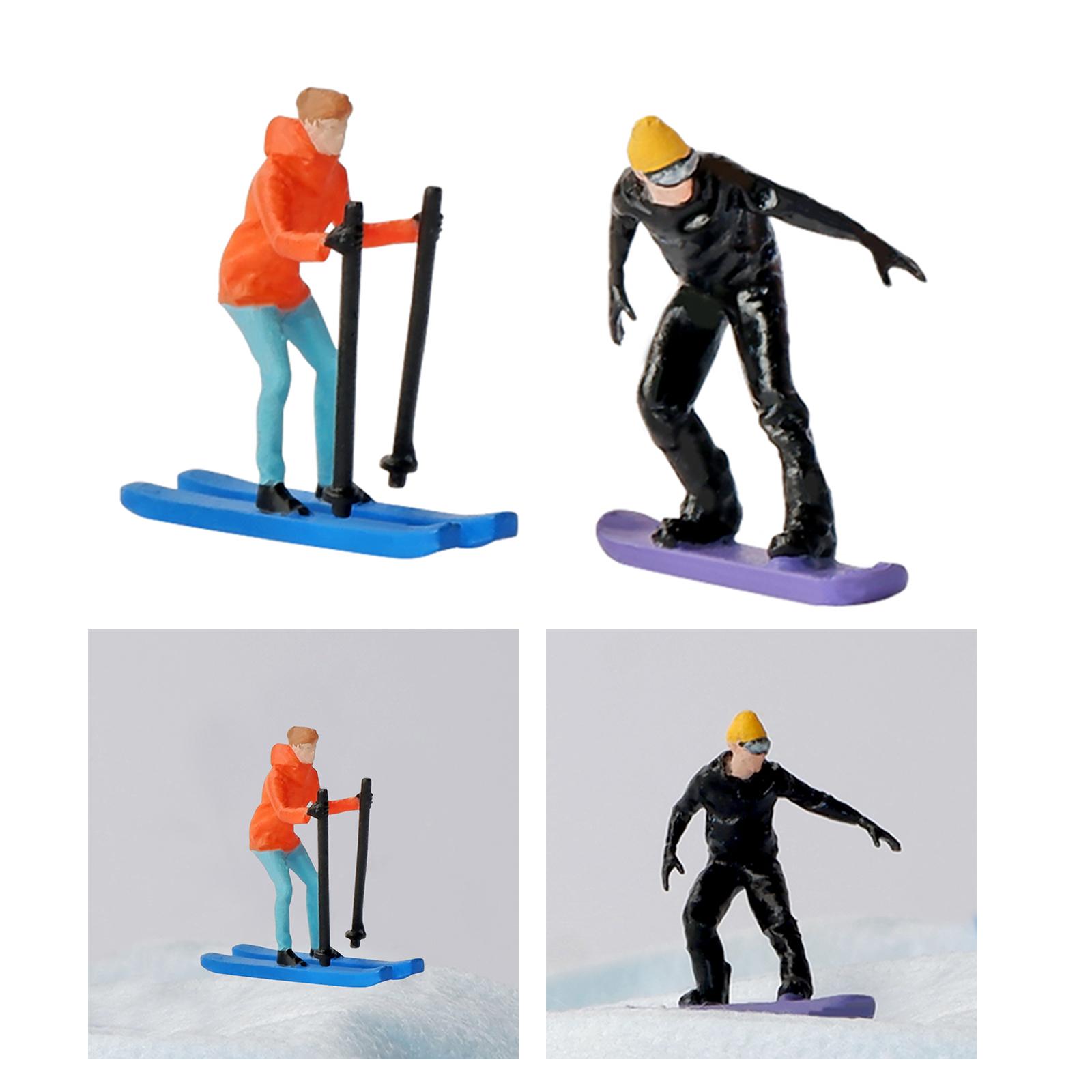 1/64 Scale Miniature Model Ski - огляд і ціна Desk Setup Modern