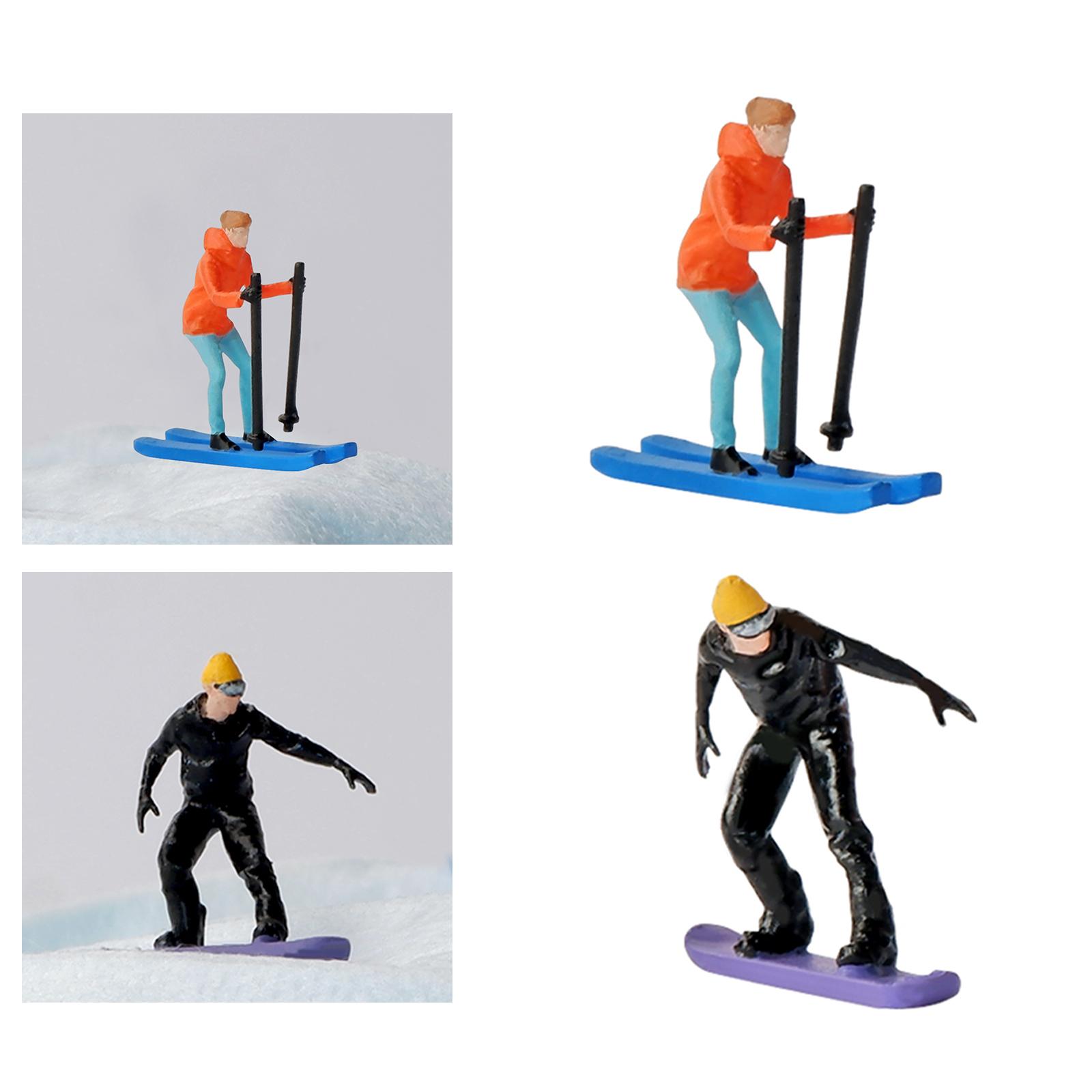1/64 Scale Miniature Model Ski - огляд і ціна Desk Setup Modern