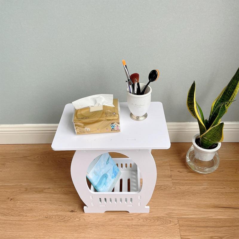 End Table White Nightstand Cof - огляд і ціна Desk Setup Modern