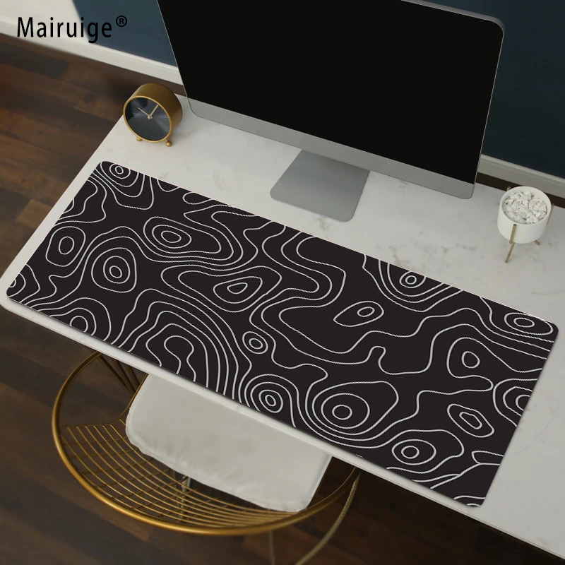 Abstract Fluid Gaming Mouse Pa - огляд і ціна Desk Setup Gadgets