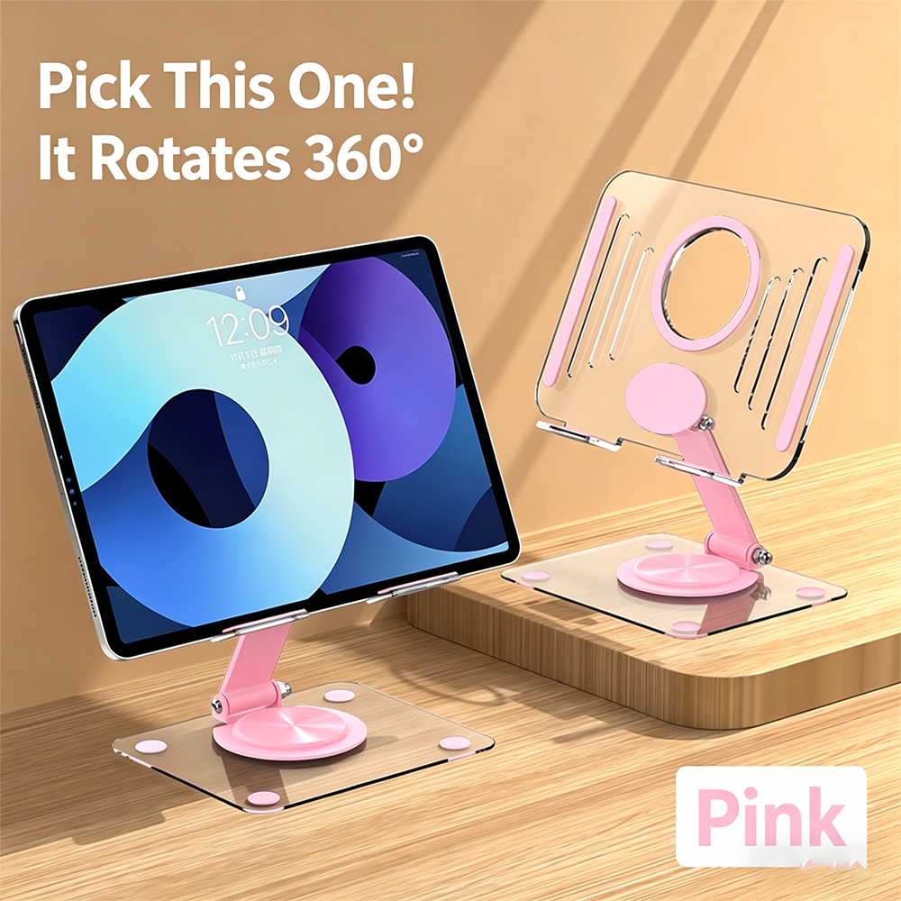 Acrylic Rotation Foldable Tabl - огляд і ціна Desk Setup Stand