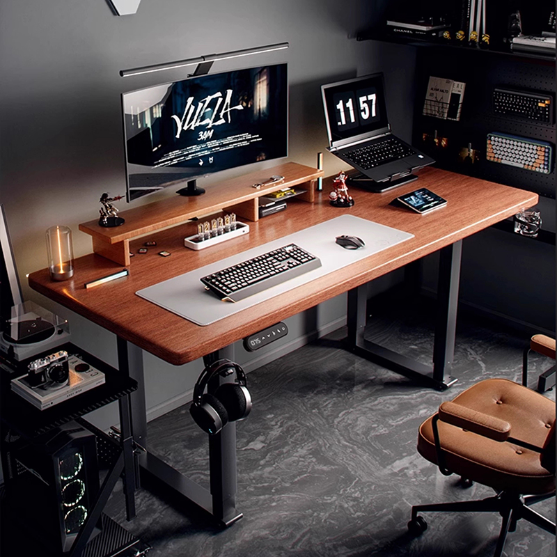 Folding Tables Gamer Computer  - огляд і ціна Desk Setup Oak