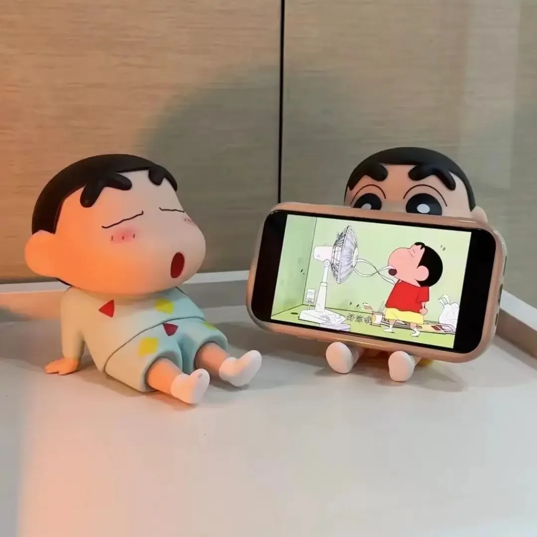 Crayon Shin-Chan Figure Phone  - огляд і ціна Desk Setup Table