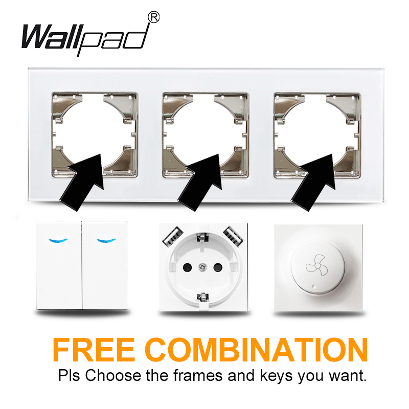 Wallpad 16A EU Socket White /  - огляд і ціна Power Strip Flat
