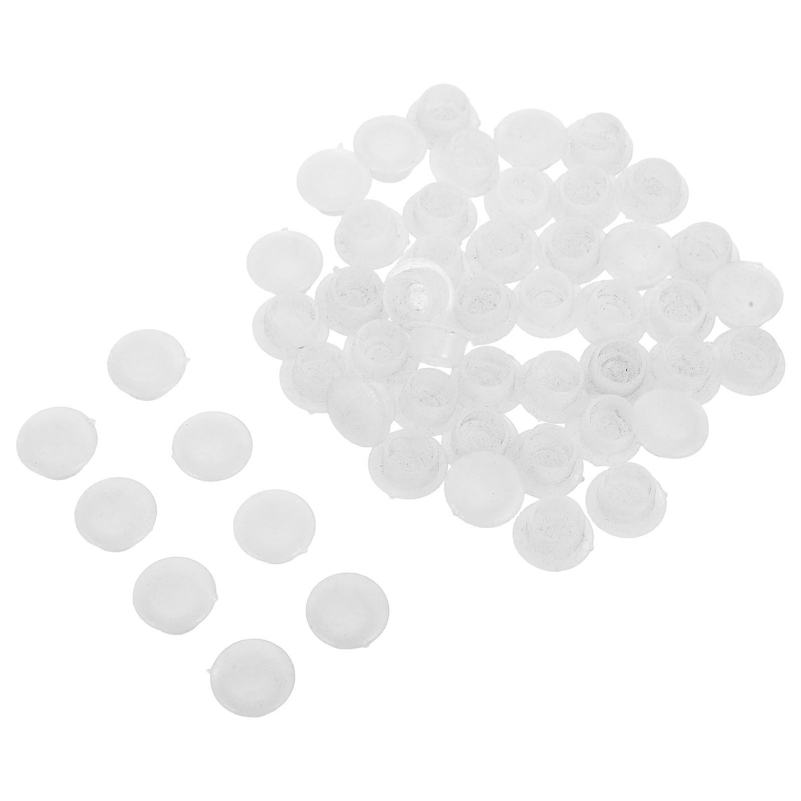 50Pcs Round Plastic Hole Plugs - огляд і ціна Desk Setup Shelves