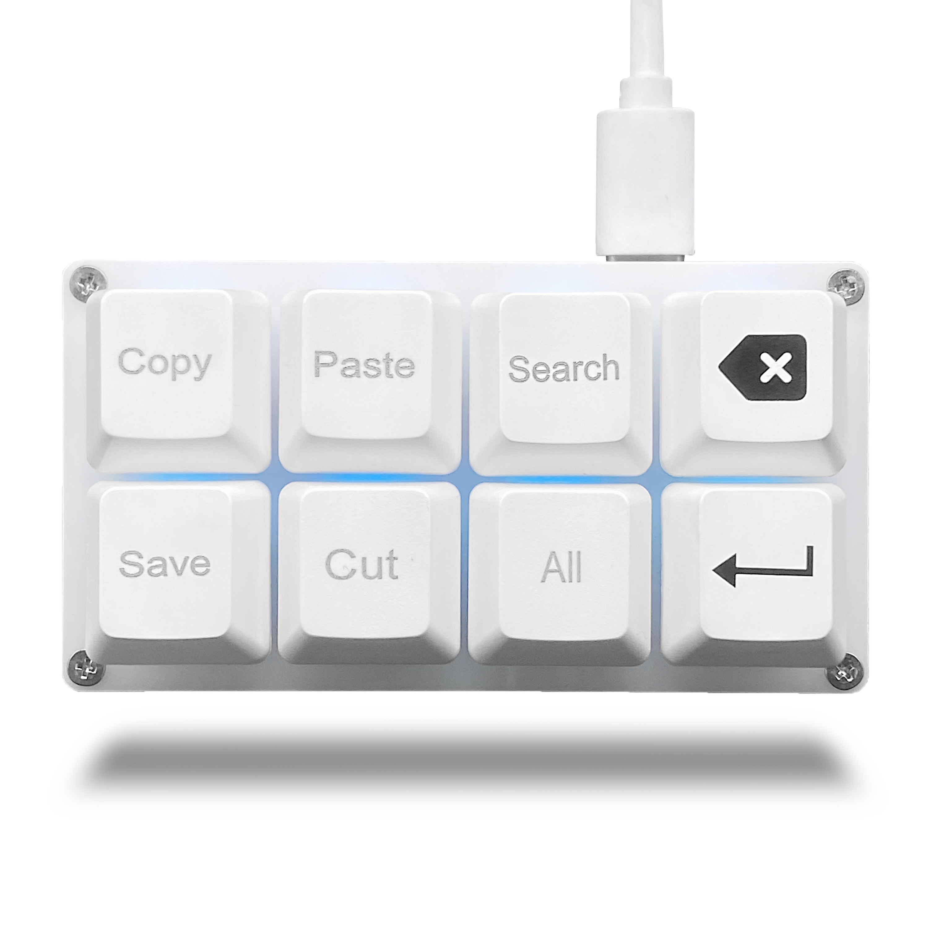 8 Keys Small Keypad Work Short - огляд і ціна Desk Setup Programmer