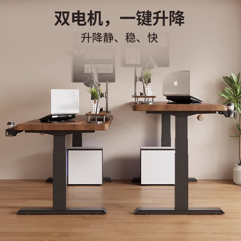 Adjustable Height Desk Office  - огляд і ціна Desk Setup Oak