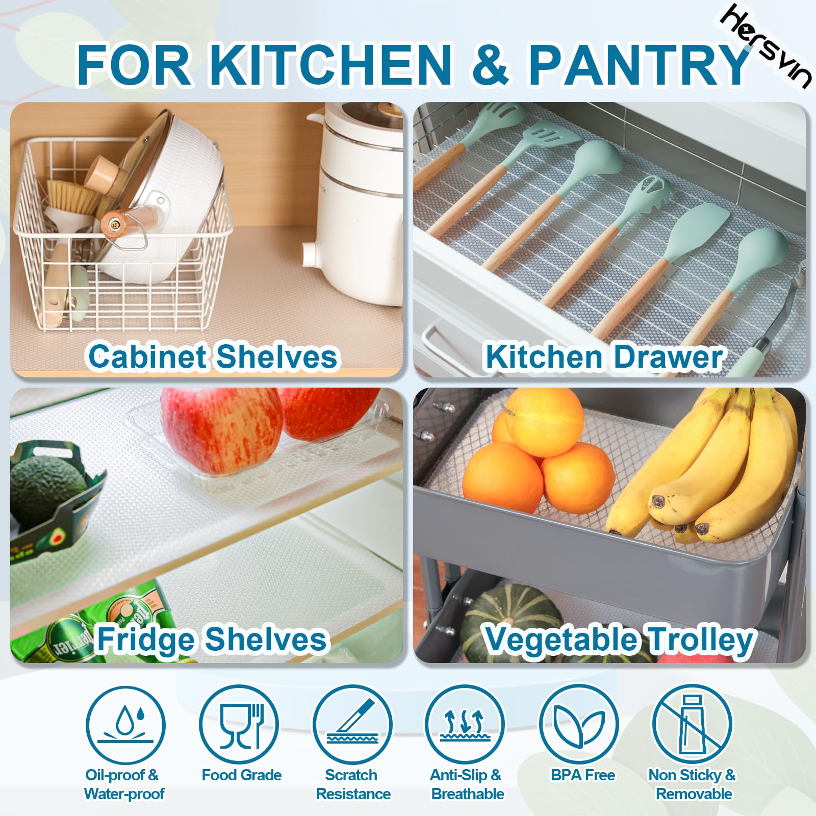 EVA Kitchen Cabinet Shelf Line - огляд і ціна Desk Setup Shelves