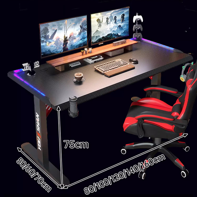 Lift Top Table for Computer He - огляд і ціна Desk Setup Oak