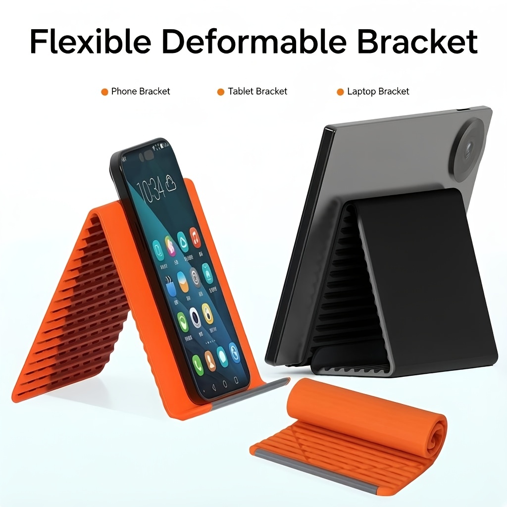 Portable Foldable Silicone Pho - огляд і ціна Desk Setup Stand