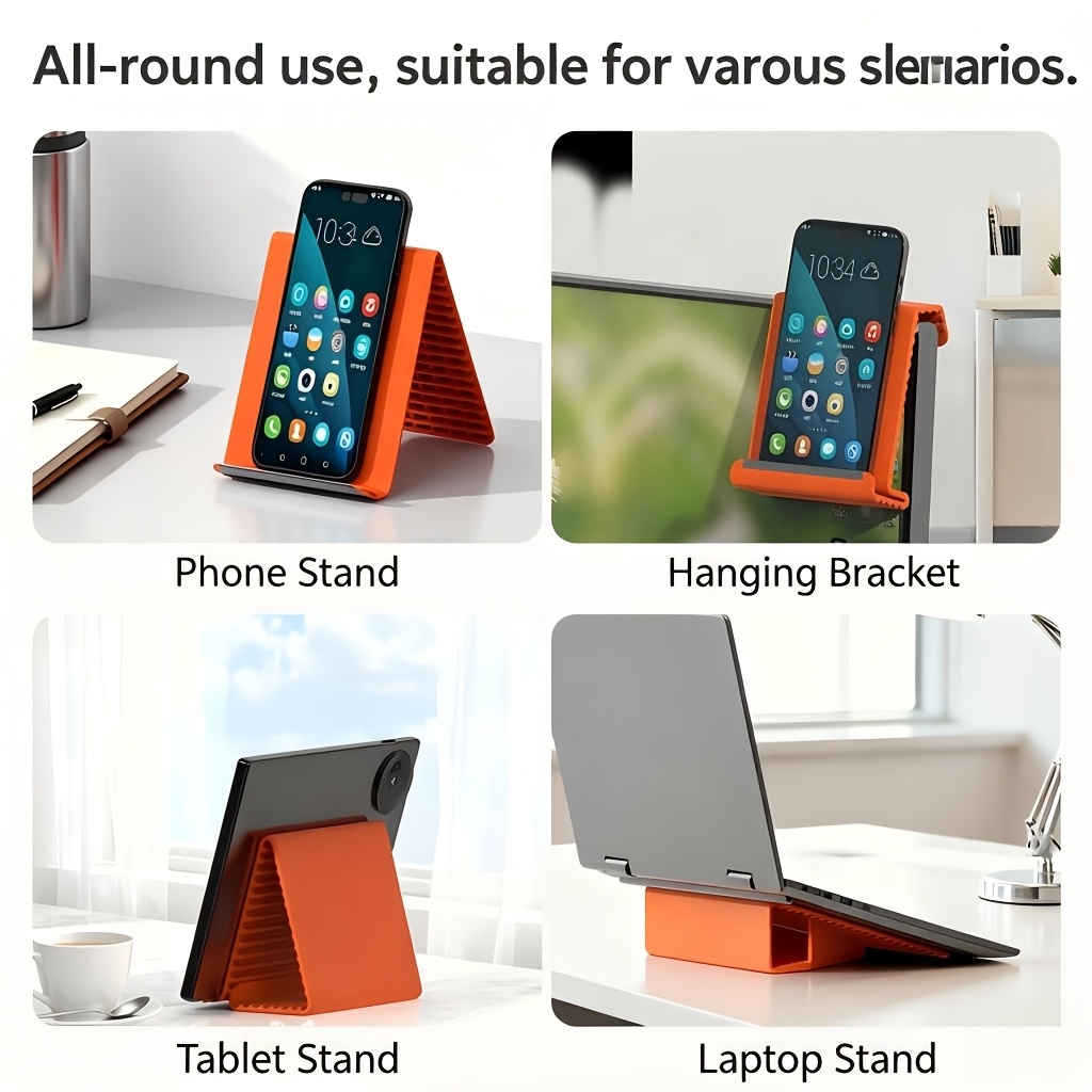 Portable Foldable Silicone Pho - огляд і ціна Desk Setup Stand