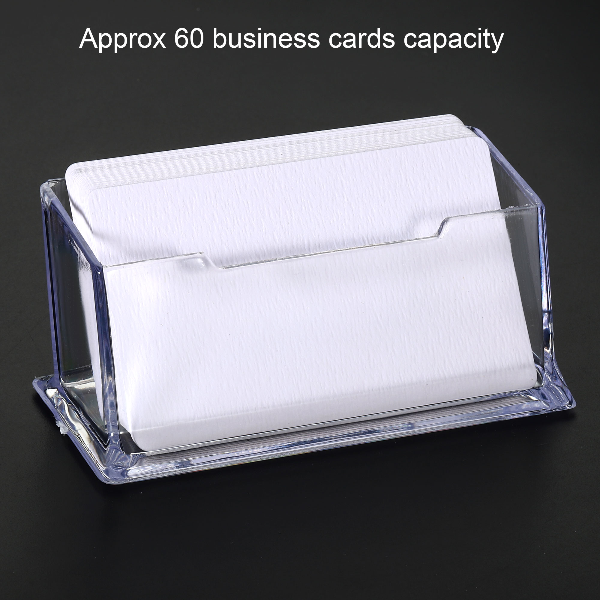 Plastic Business Card Holder 1 - огляд і ціна Desk Setup Table