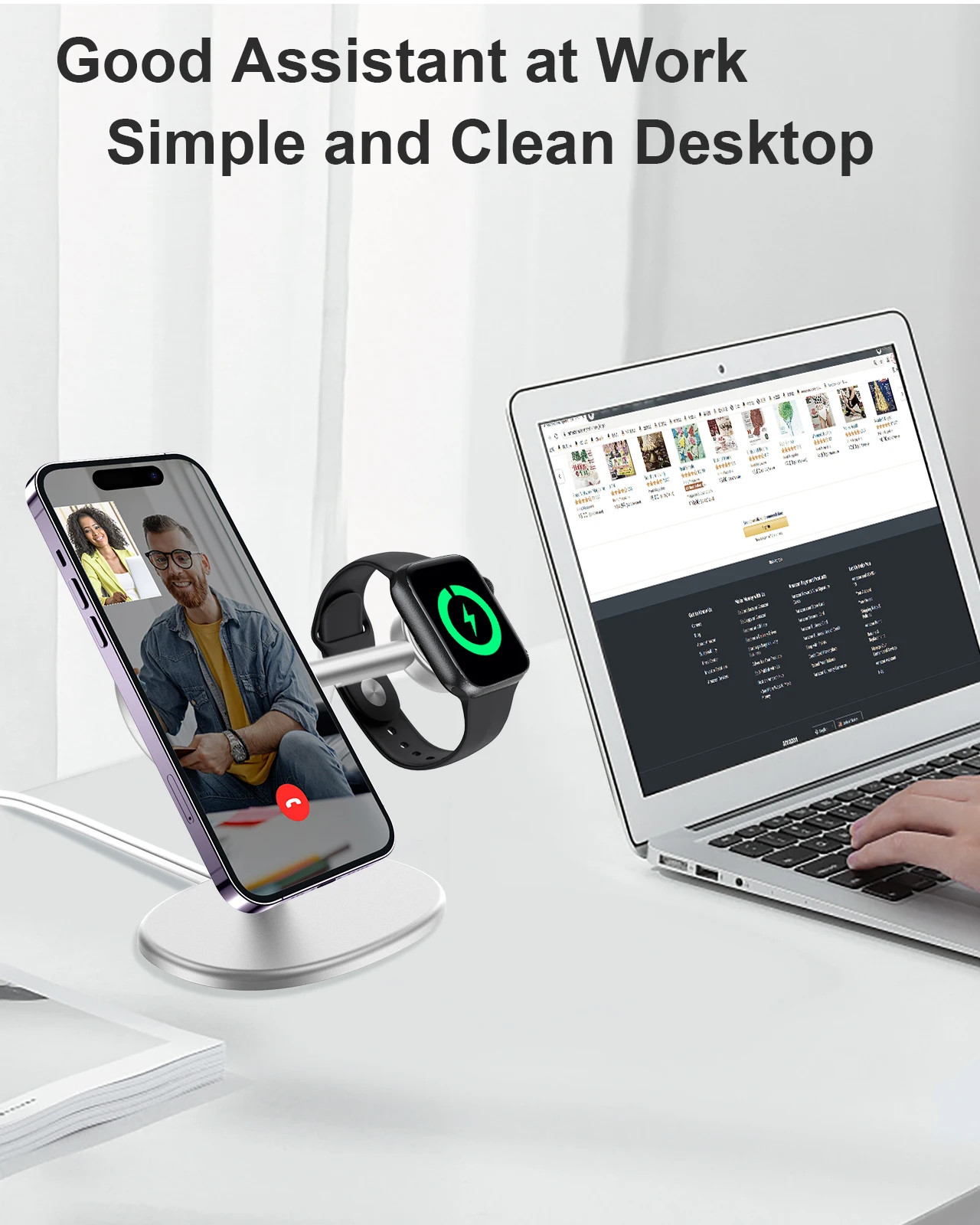 EWA 2-in-1 Desktop Phone Stand - огляд і ціна Desk Setup Stand