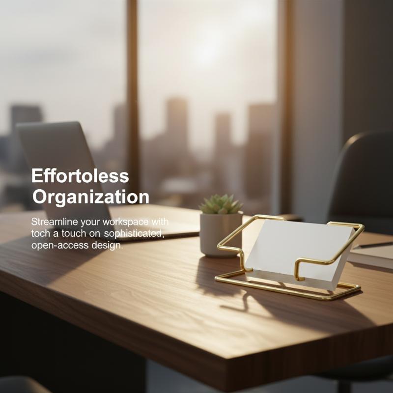 Premium Business Card Display  - огляд і ціна Desk Setup Table