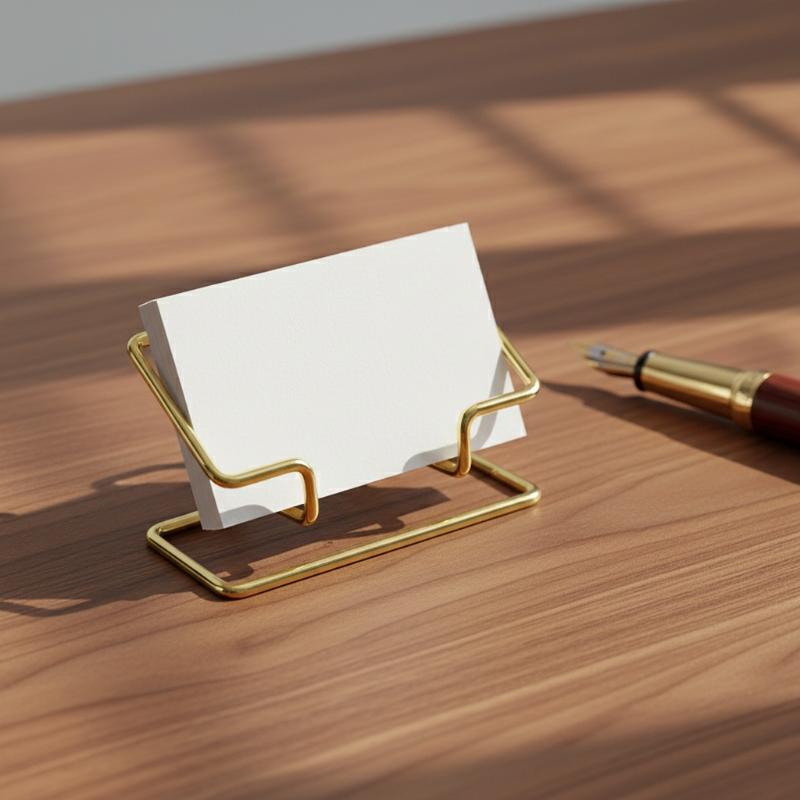 Premium Business Card Display  - огляд і ціна Desk Setup Table