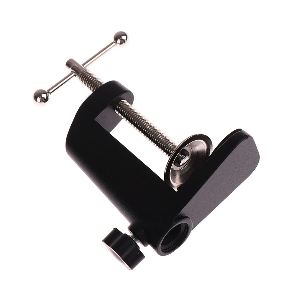 C-Shaped Clip Desk Table Mount - огляд і ціна Desk Setup Table