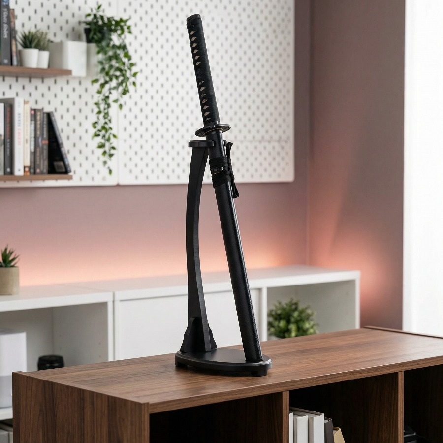 Vertical Katana Stand Sword Sh - огляд і ціна Desk Setup Shelves