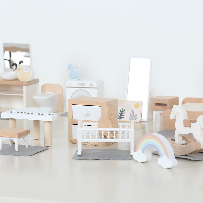 Modern dollhouse furniture kit - огляд і ціна Desk Setup Modern