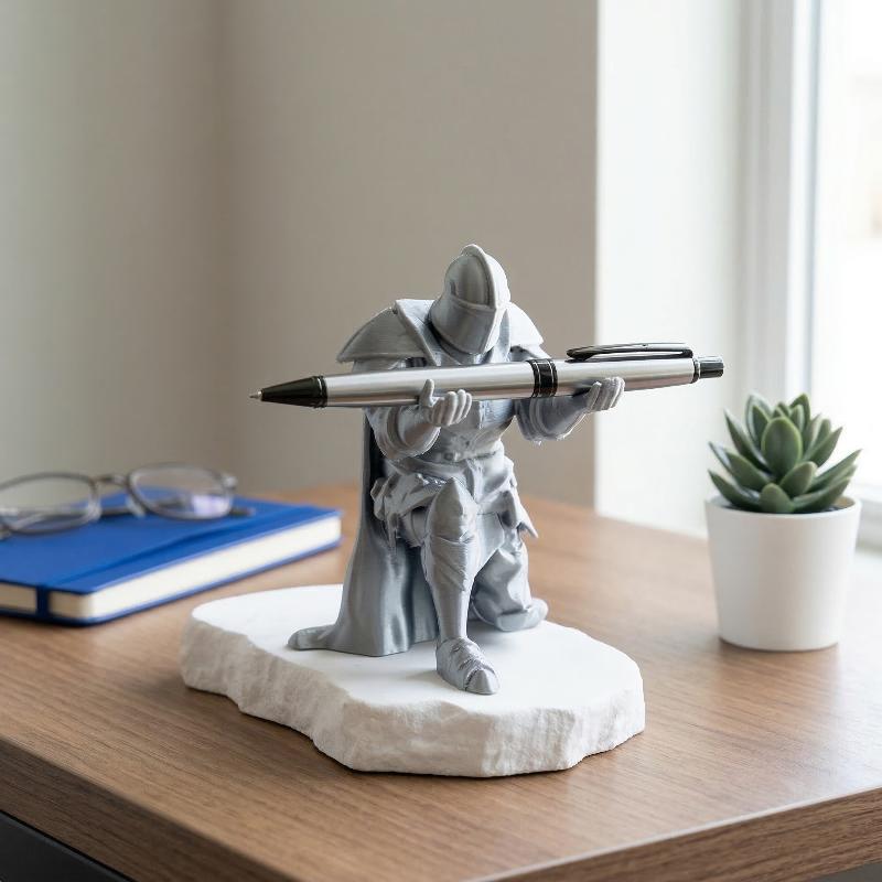Cool Creative Pen Holder Deskt - огляд і ціна Desk Setup Table