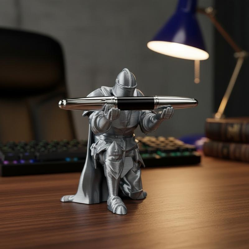 Cool Creative Pen Holder Deskt - огляд і ціна Desk Setup Table