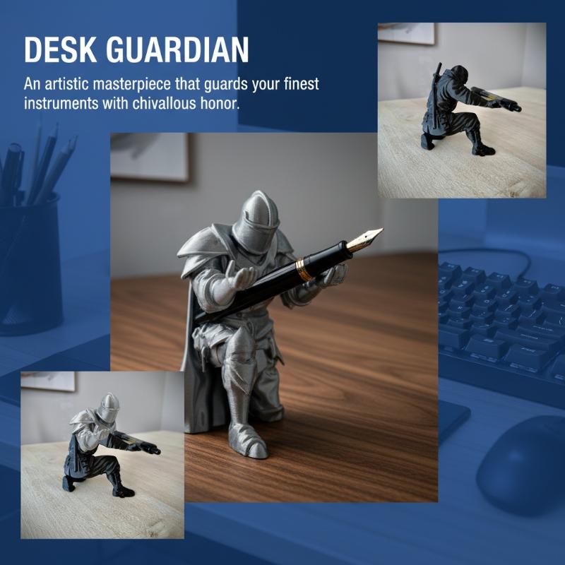 Cool Creative Pen Holder Deskt - огляд і ціна Desk Setup Table