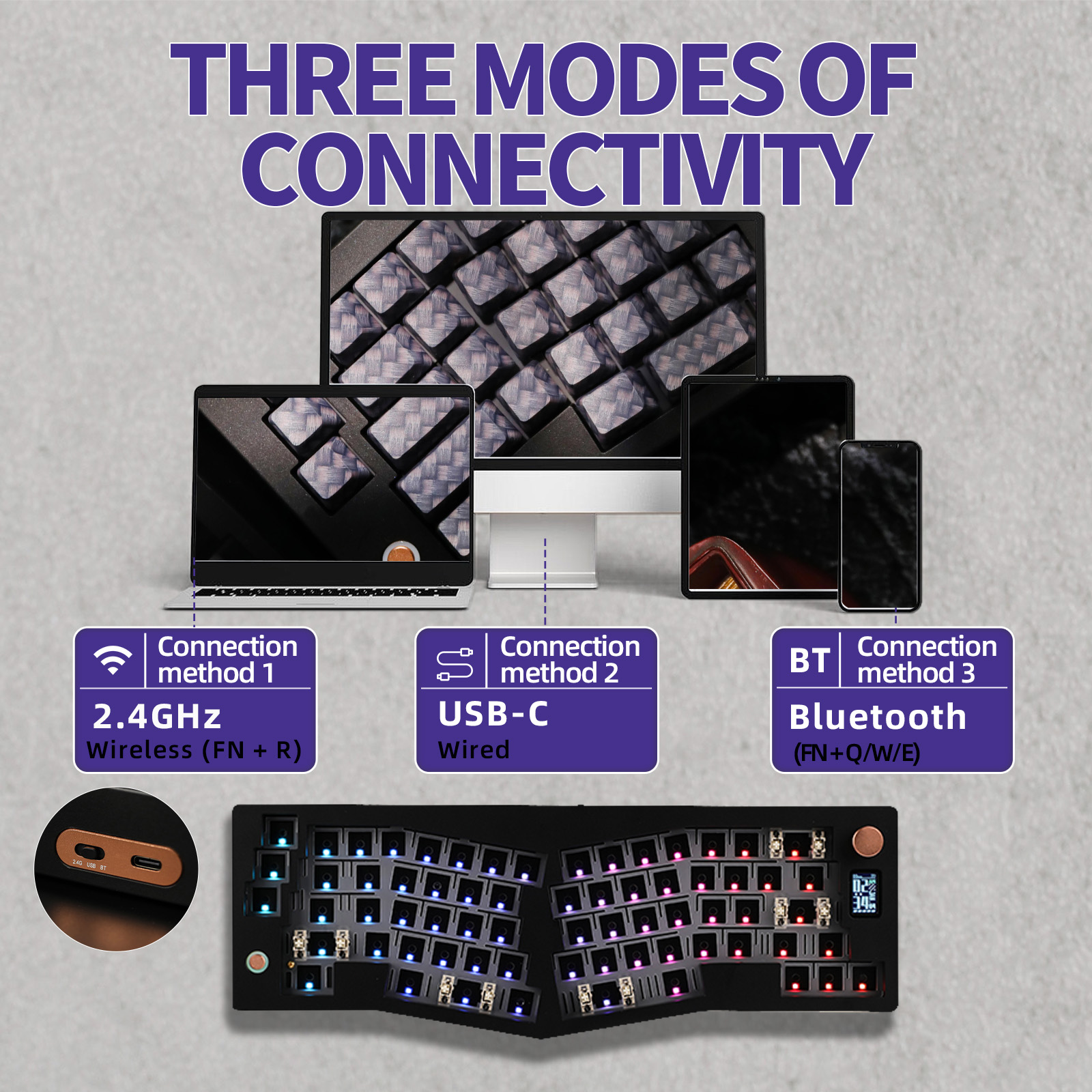 CIDOO ABM066 Barebones Kit Ali - огляд і ціна Desk Setup Programmer