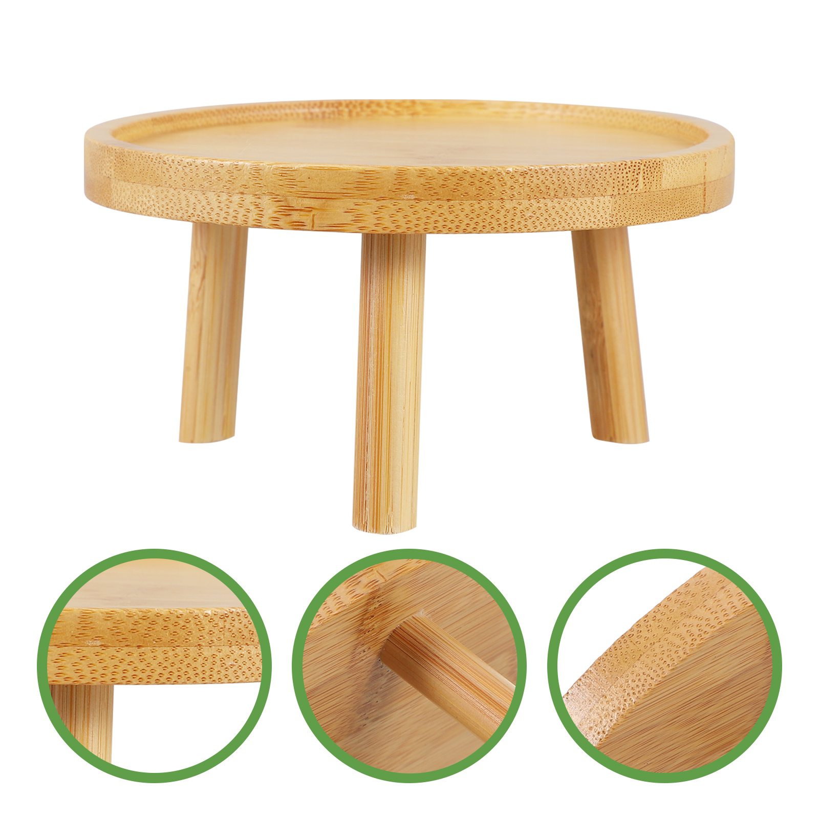 Holder Stand Pot Flower Wood W - огляд і ціна Desk Setup Shelves