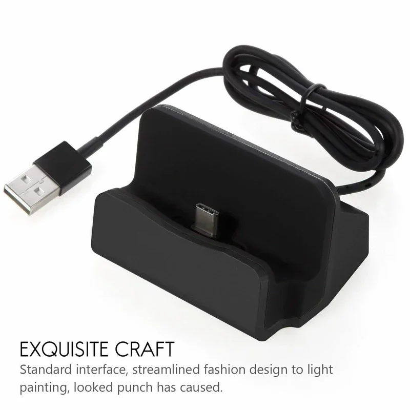 Type C USB Dock Charger Phone  - огляд і ціна Desk Setup Table