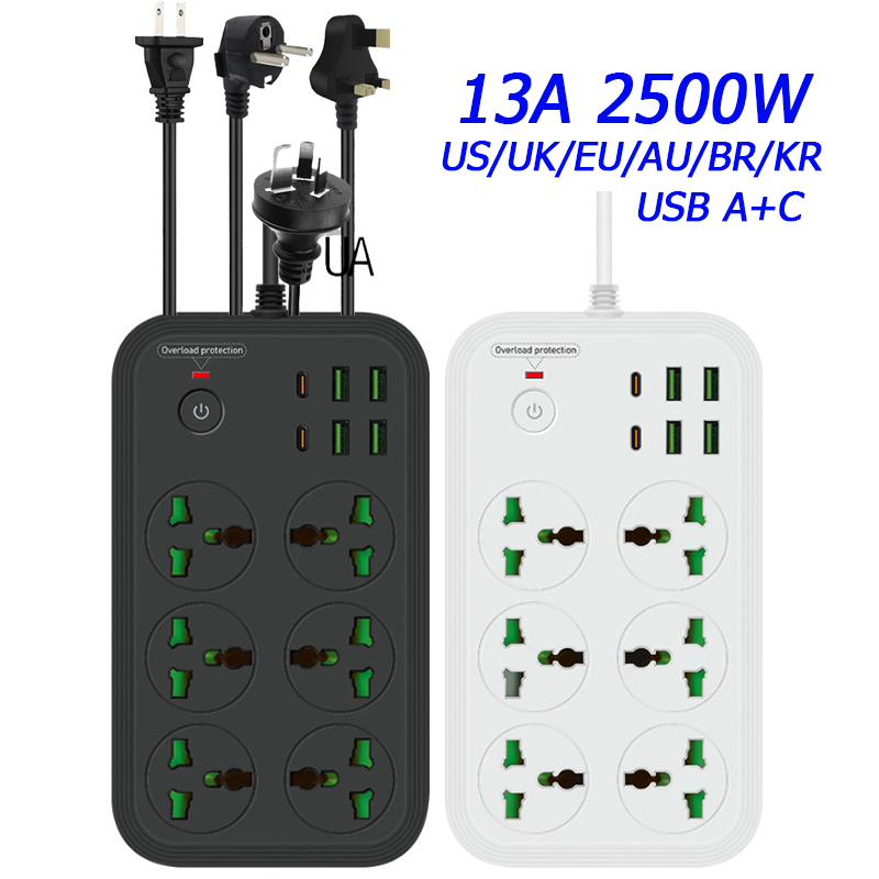 13A Universal Power Strip Sock - огляд і ціна Power Strip Flat