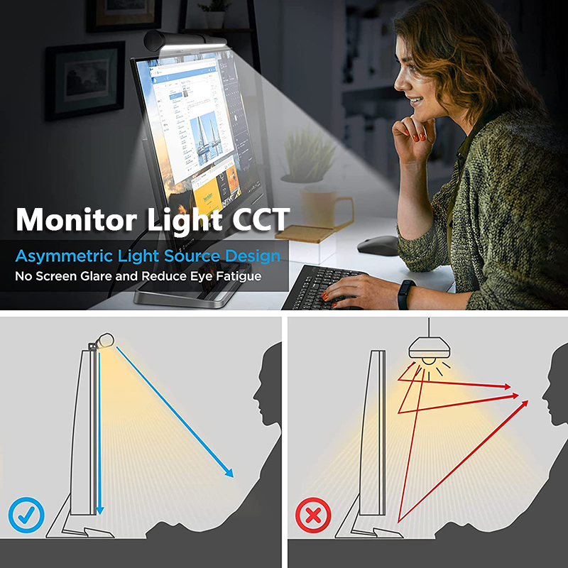 40CM RGB Atmosphere Table Lamp - огляд і ціна Desk Setup Modern