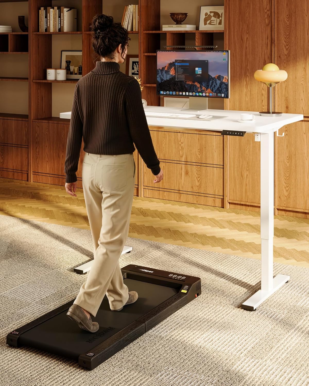 EN1 One-Piece Standing Desk, 4 - огляд і ціна Desk Setup One Monitor