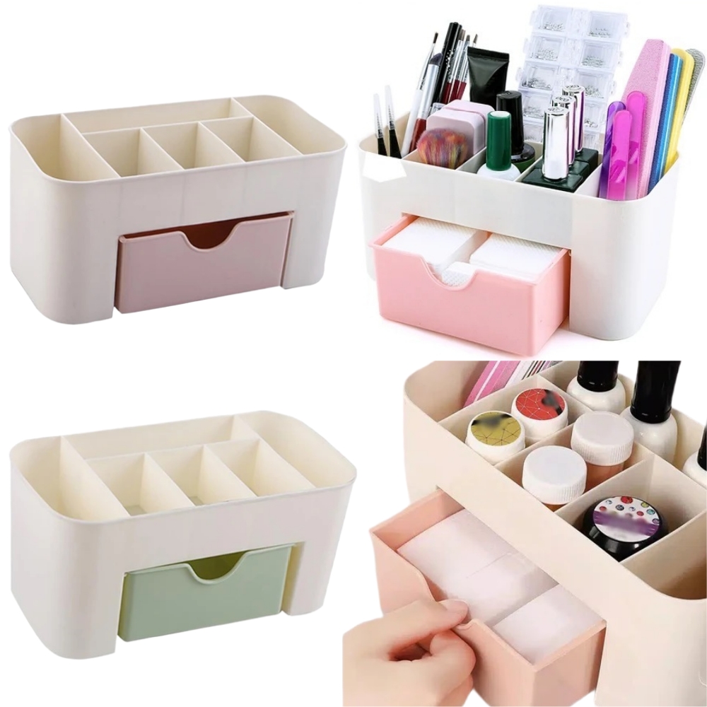 Nail Art Organizer Desktop Dra - огляд і ціна Desk Setup Shelves