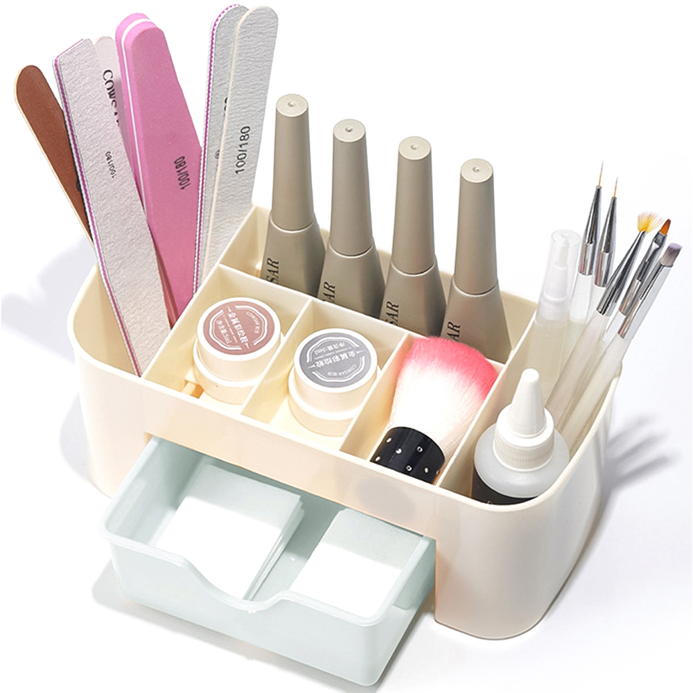 Nail Art Organizer Desktop Dra - огляд і ціна Desk Setup Shelves