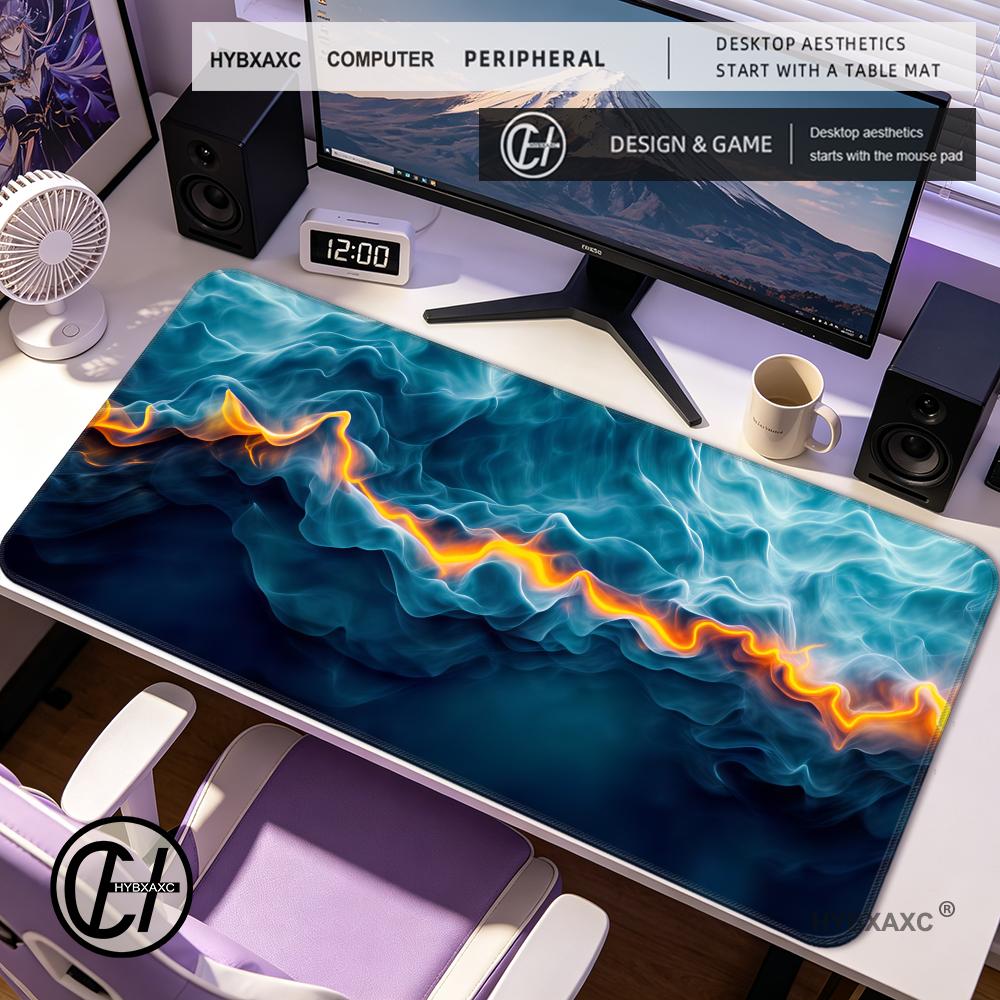 HYBXAXC Abstract Fluid Gaming  - огляд і ціна Desk Setup Gadgets