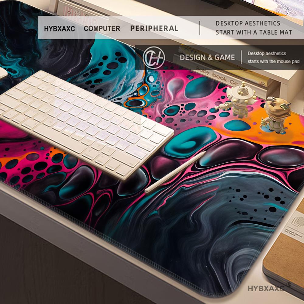 HYBXAXC Abstract Fluid Gaming  - огляд і ціна Desk Setup Gadgets