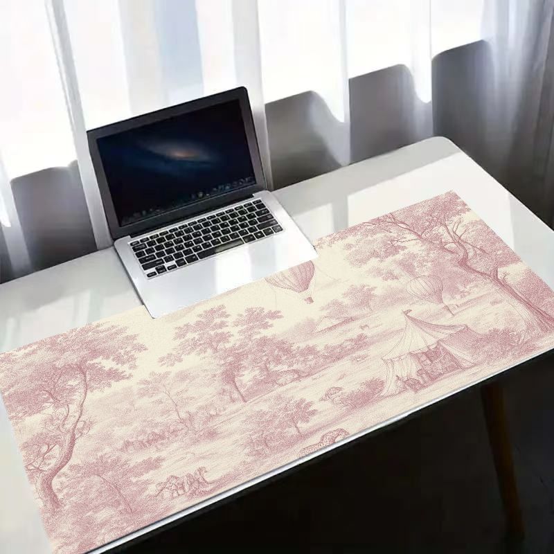 Various Vintage White Desk Mat - огляд і ціна Desk Setup Vintage