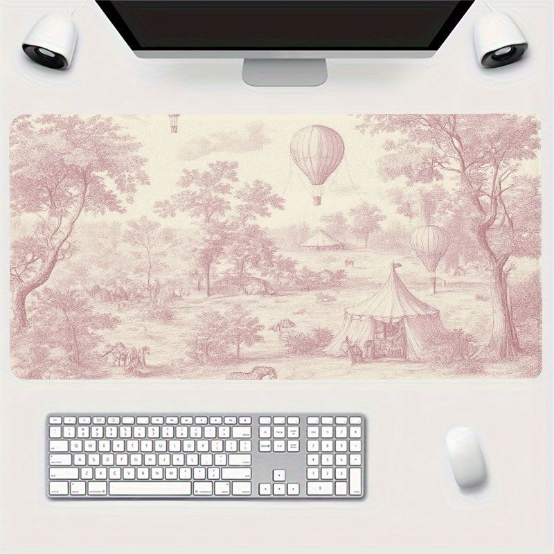 Various Vintage White Desk Mat - огляд і ціна Desk Setup Vintage